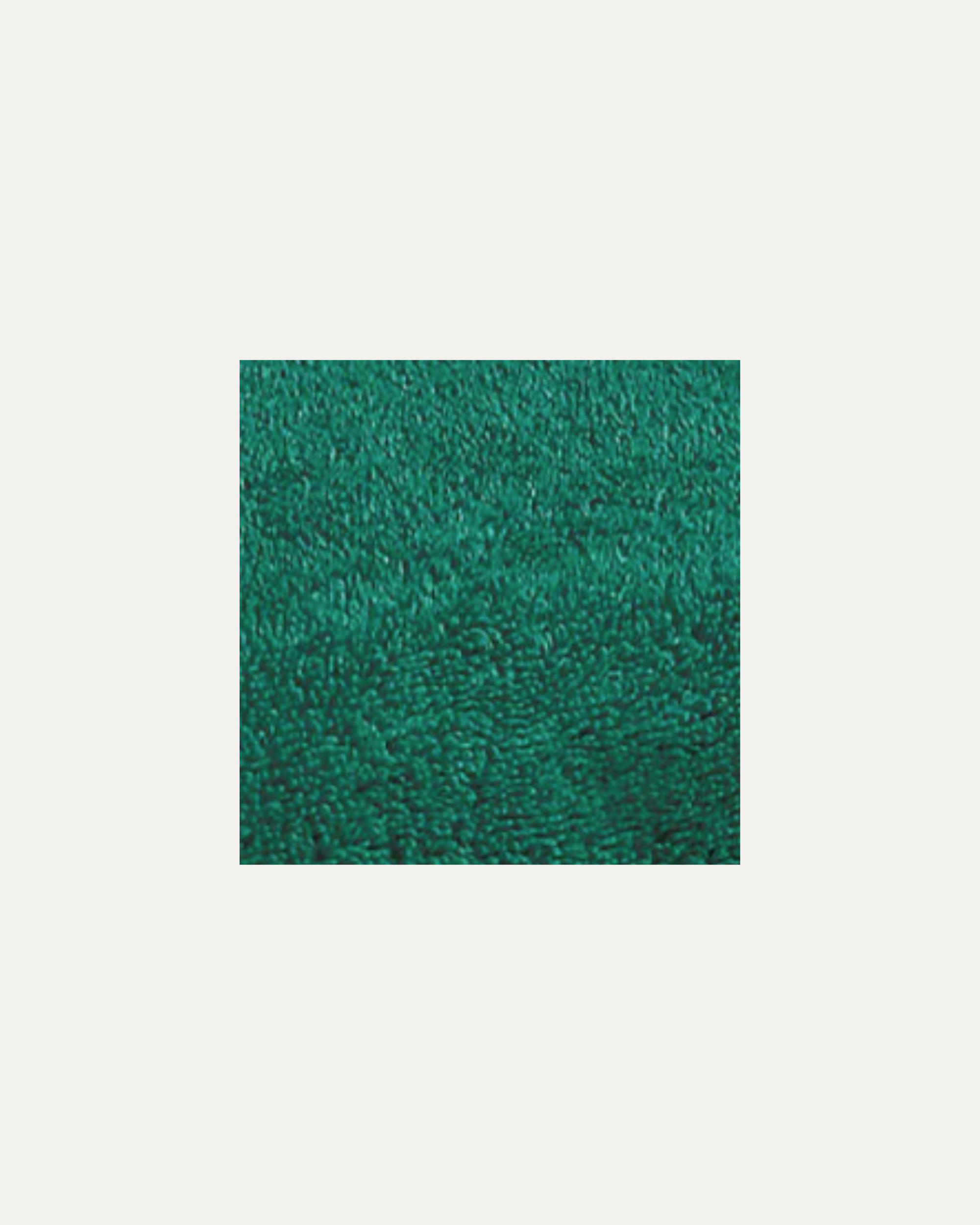 Peignoir pour enfant en éponge, vert, zoom éponge, à assortir avec le peignoir adulte et chien.