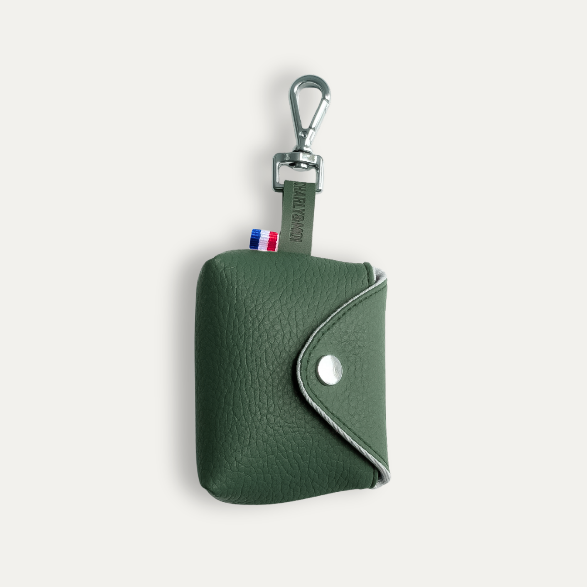 Pochette pour sacs à déjections vert sapin