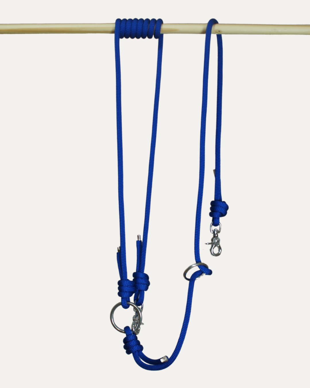 The 3-position rope leash