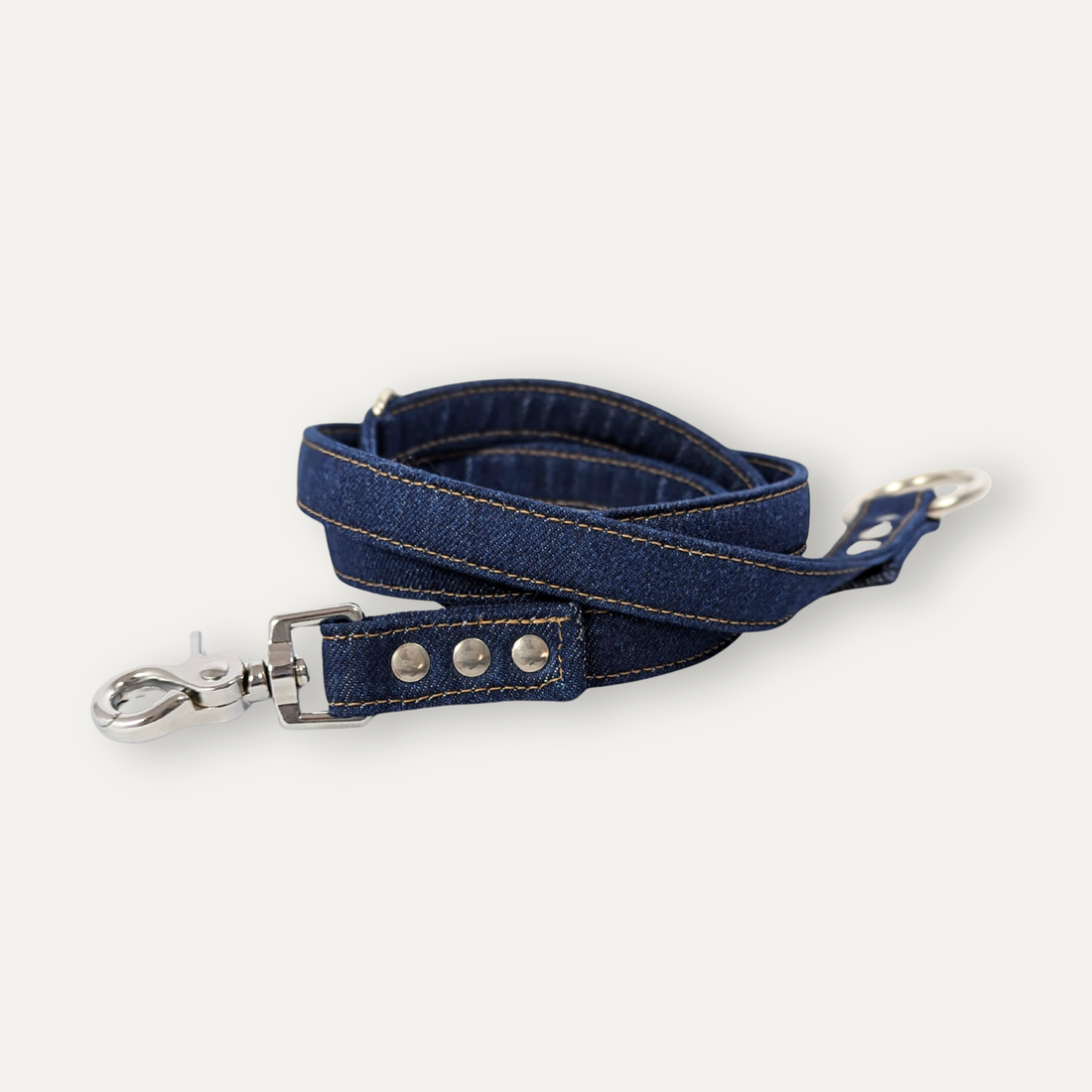 Laisse pour chien en jean brut