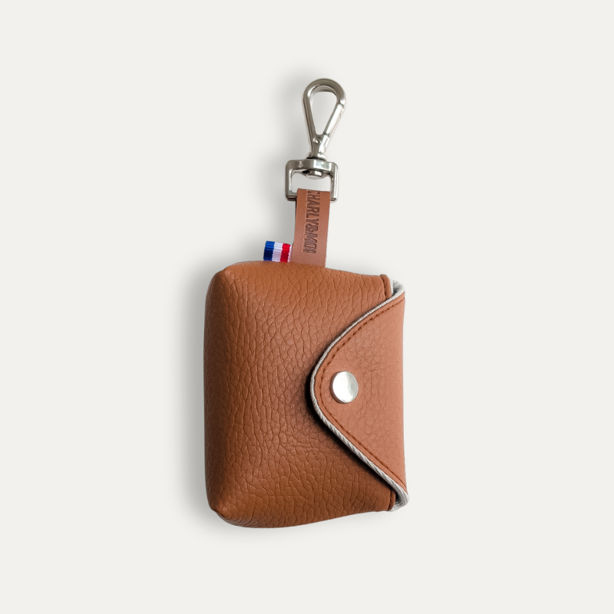 Pochette pour sacs à déjections camel