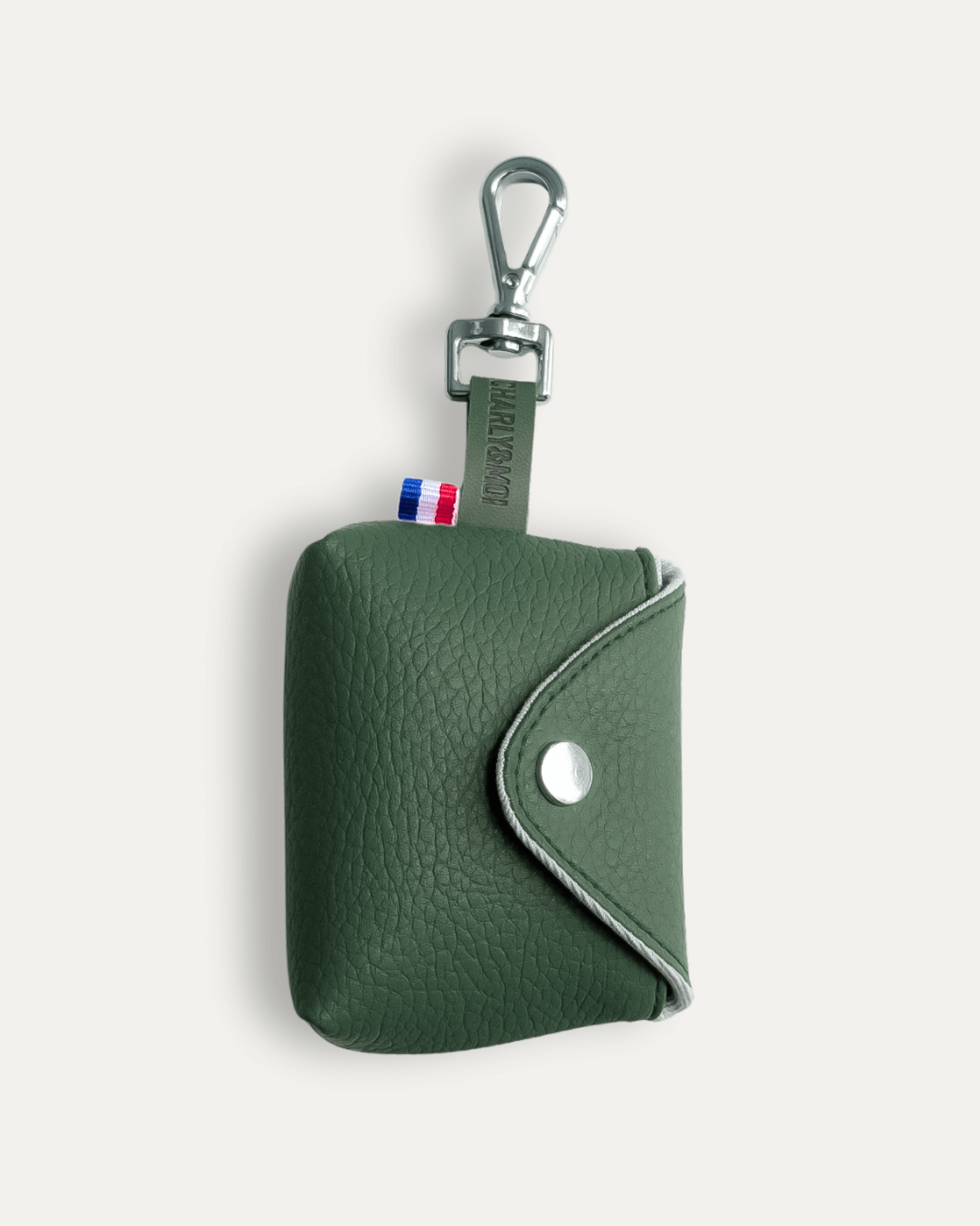 Pochette pour sacs à déjections vert sapin